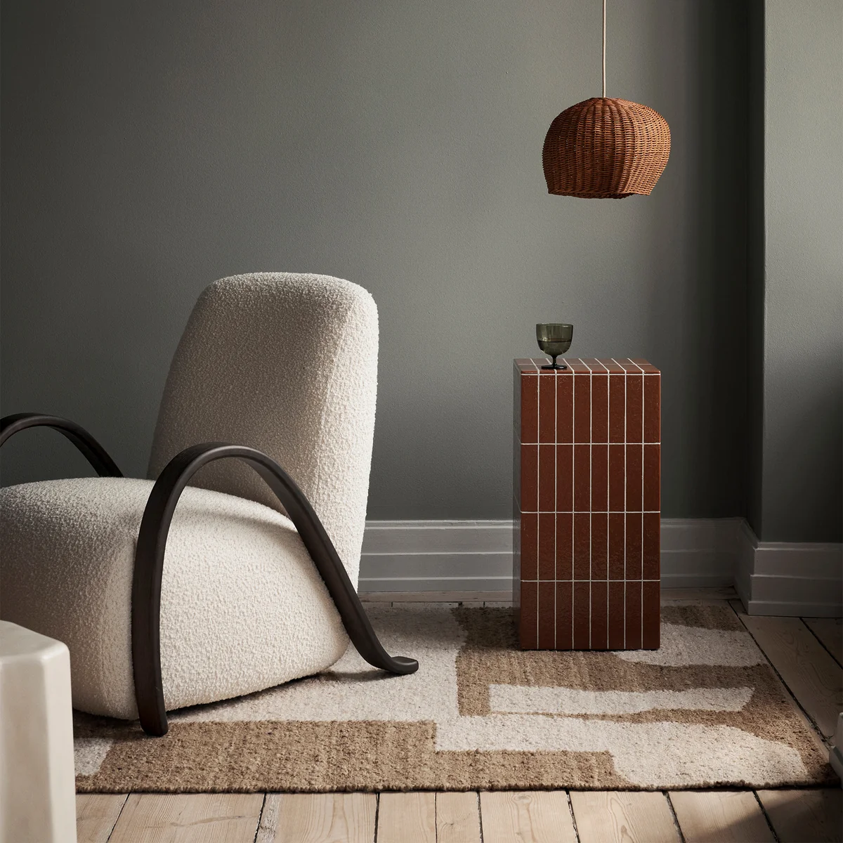 Ferm Living - Piece Teppich
