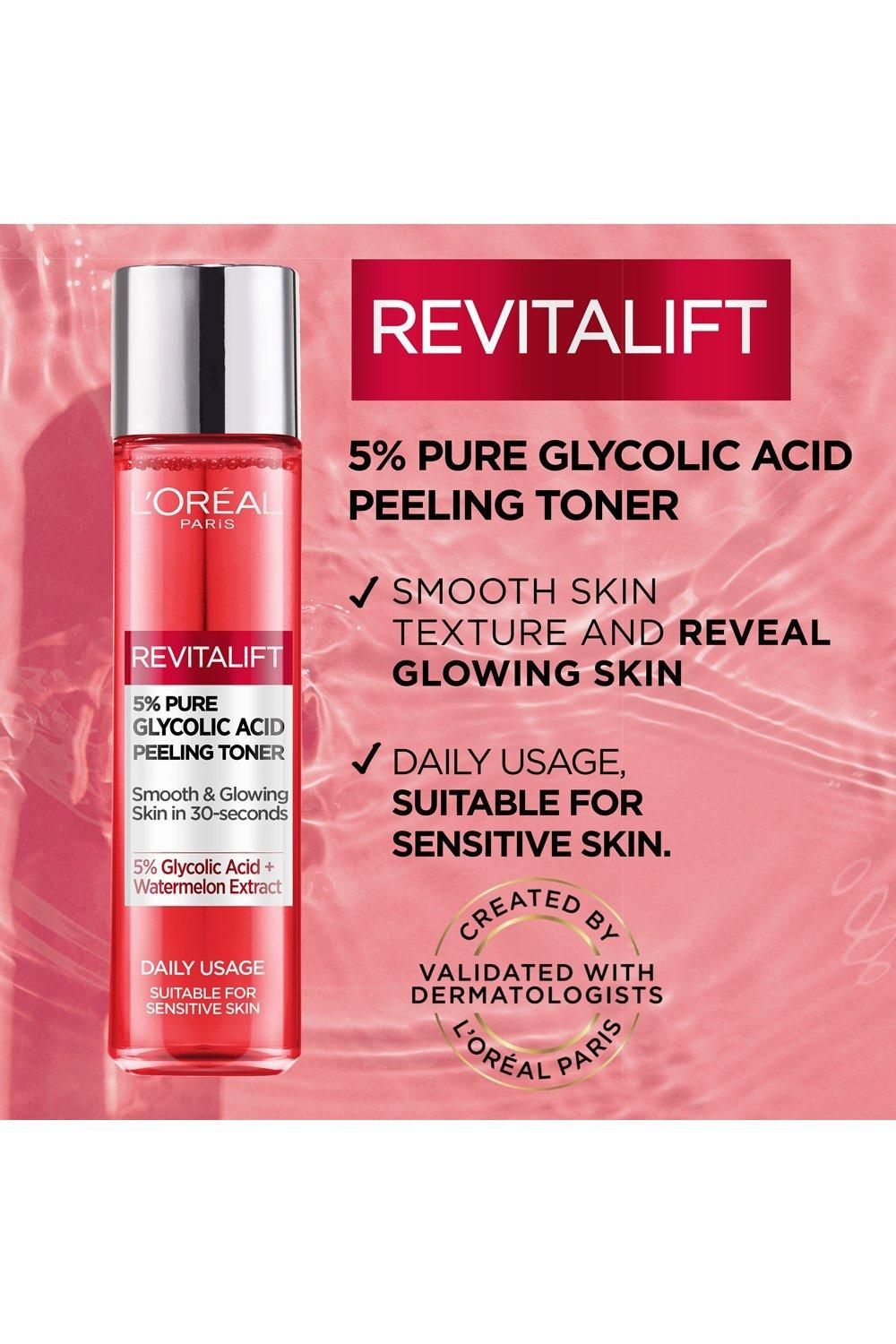 L'Oréal Paris 5% Glycolic Acid Peeling Toner