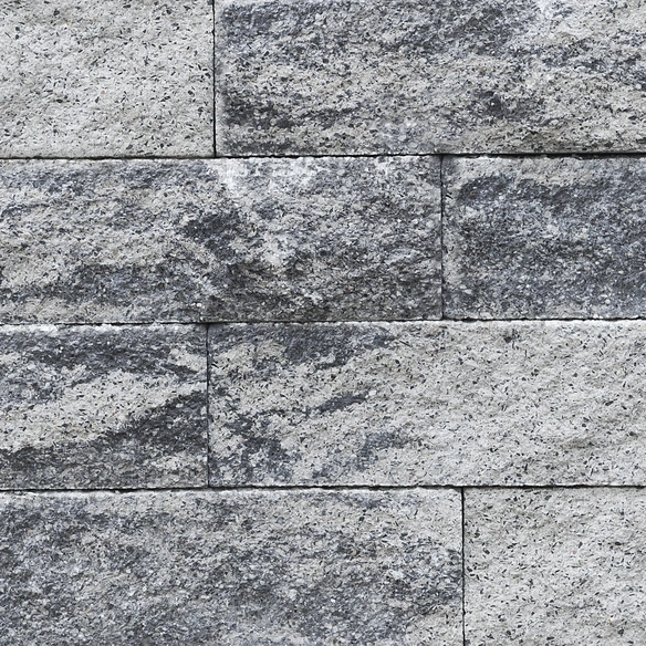 Mauerstein »Anzio«, BxHxT: 50 x 15 x 18 cm, grau-anthrazit-nuanciert