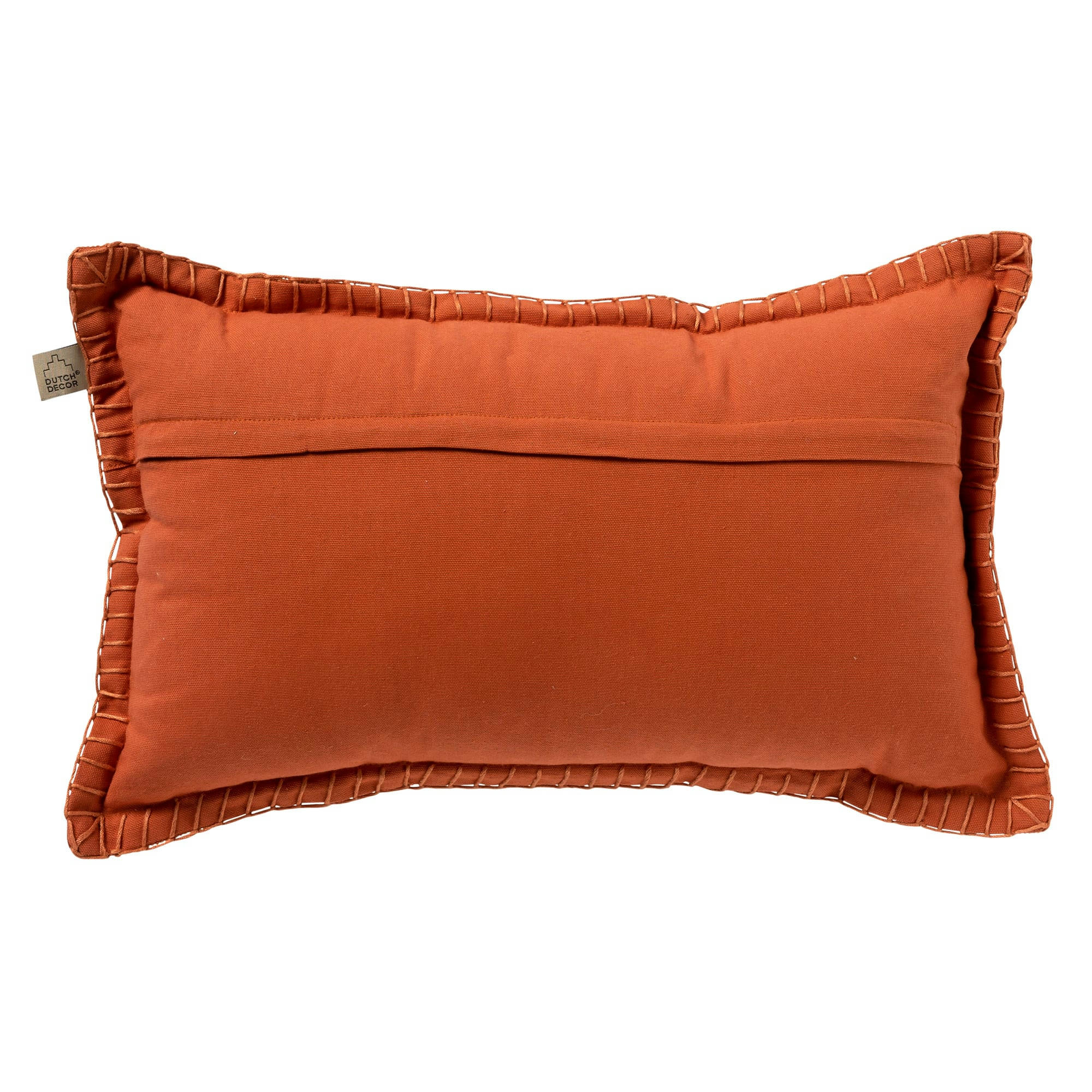 REBEL - Coussin - orange en velours 30x50 cm uni