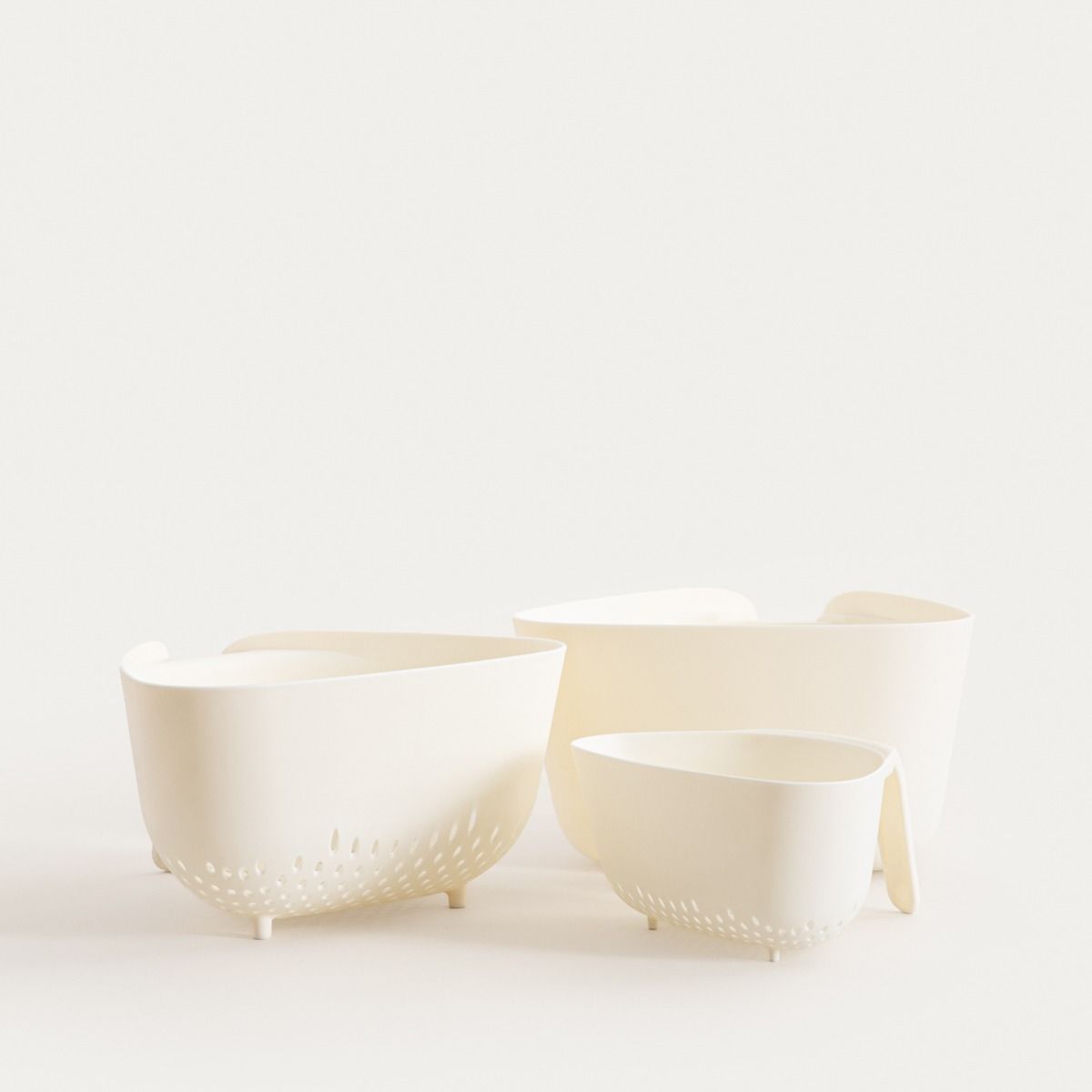 Zestaw mis MOLLIS z durszlakiem 3 el.