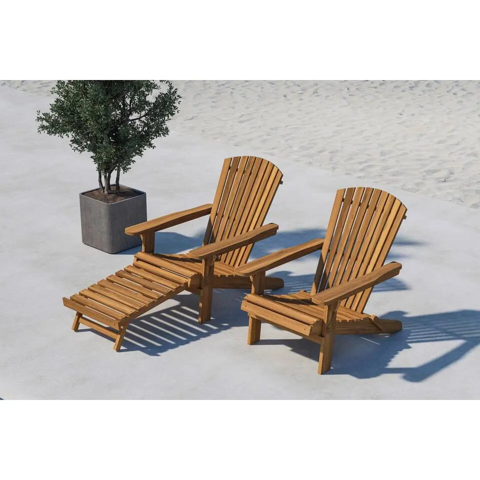 Svea - Tropea inklapbare loungestoel - naturel