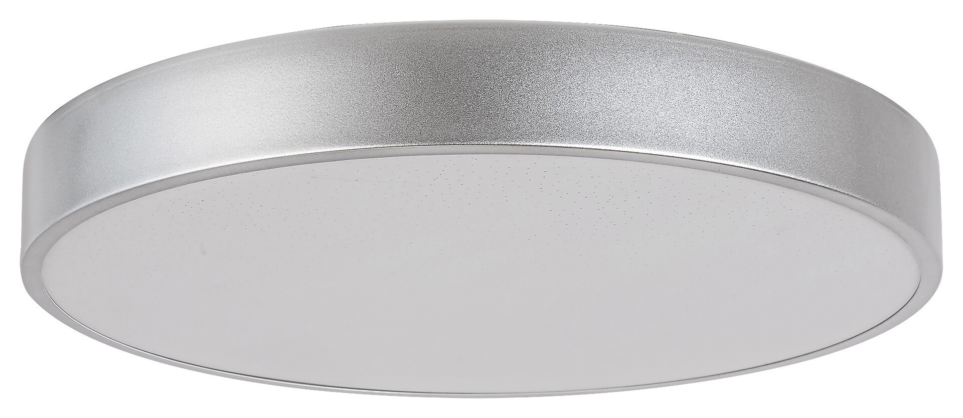 Plafon OCTAV2okrągły srebrno-biały LED 1x24W 40cm 1200lm IP20 Rabalux