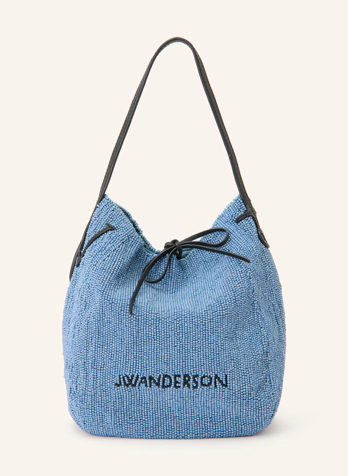 JW ANDERSON Beuteltasche BULB SMALL mit Schmuckperlen