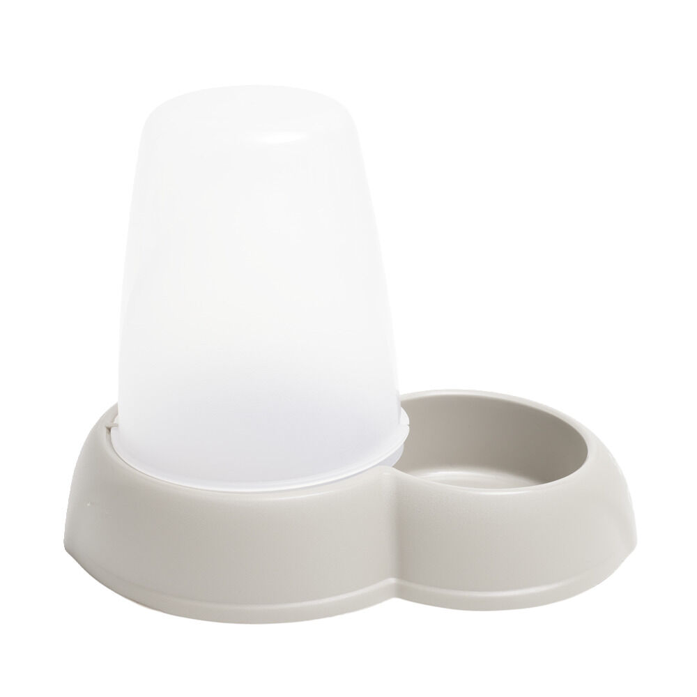 Distributeur à croquettes plastique 1,5L (2 modèles)