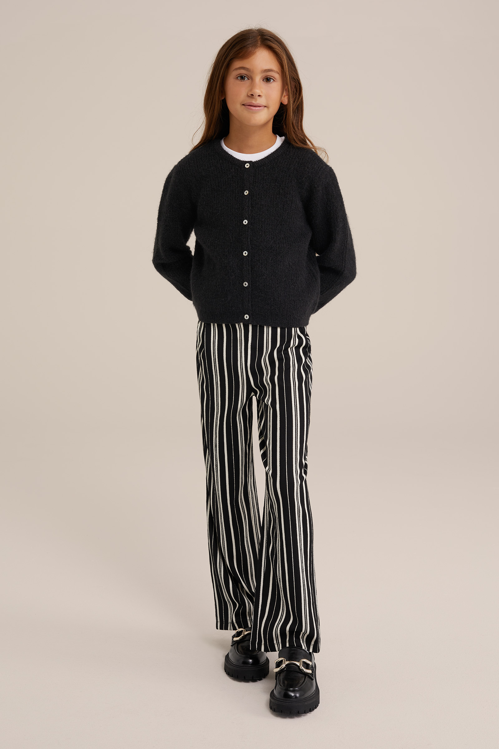 Meisjes gebreide vest