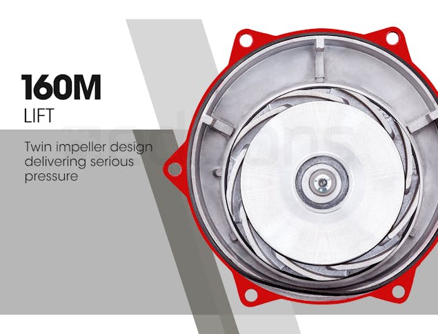 NNEMB 8HP 1.5 & 2 Petrol High Pressure Water Transfer Pump Irrigation Fire Fighting