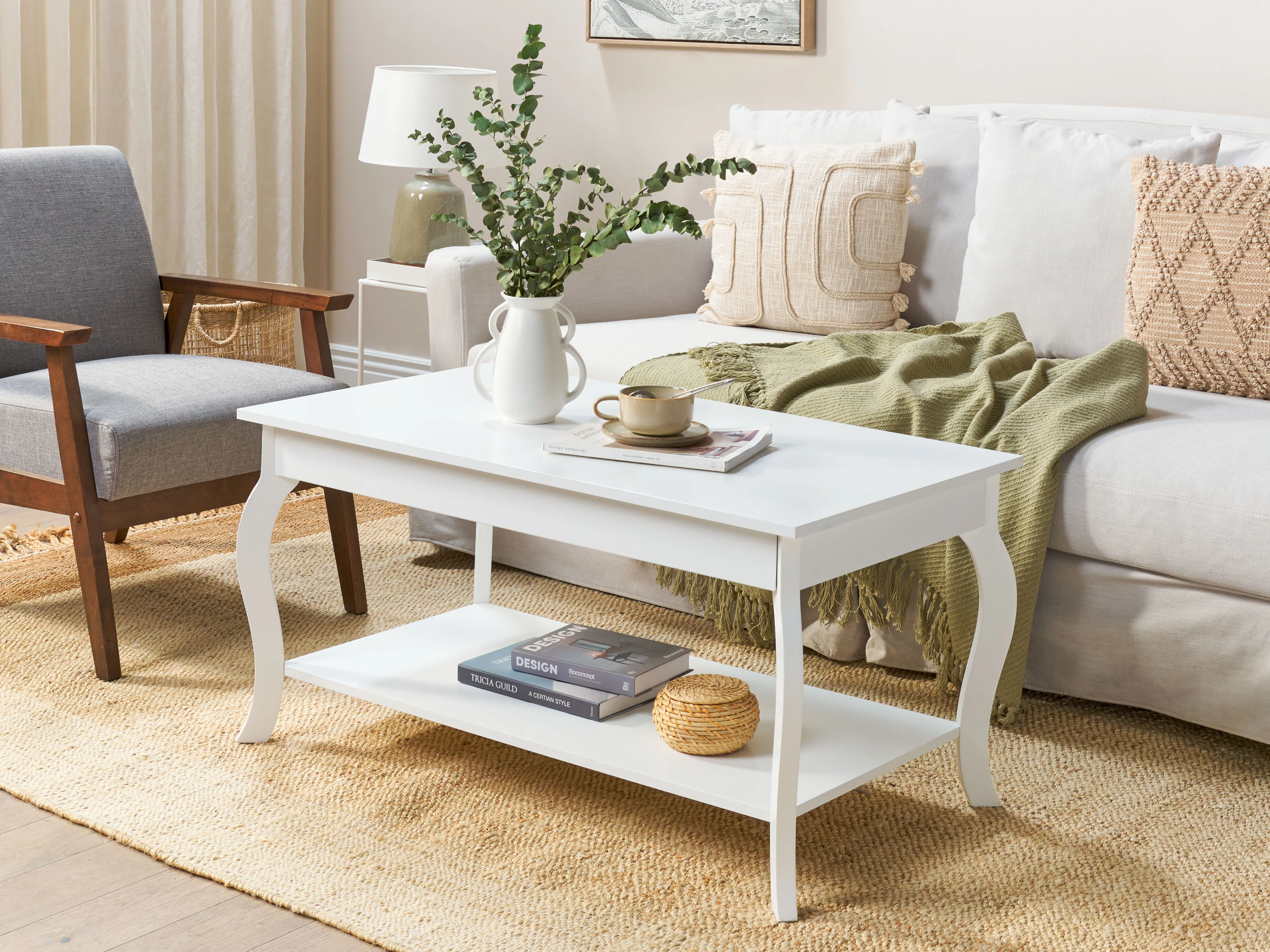 Coffee Table HARTFORD White