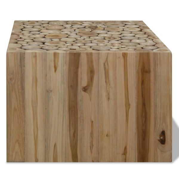Stolik Kawowy Ława Stół Drewniany 50x50x35 Do Salonu Do Pokoju