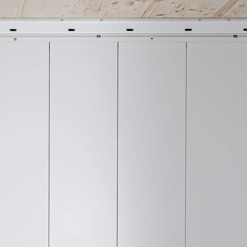Paroi intérieure pour abri Neo 2A - 1B porte standard BIOHORT