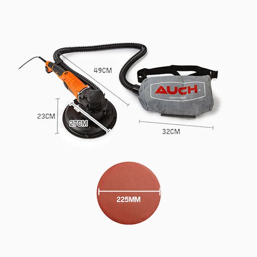 NNEMB 1800W Drywall Sander Plaster Automatic Wall Gyprock Vacuum System
