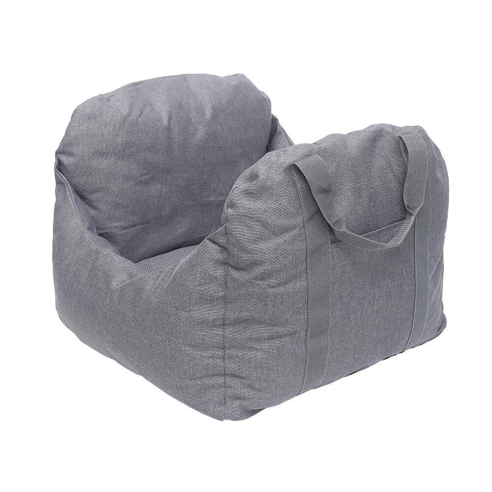 Panier de transport auto et couchage pour chien 3 en 1