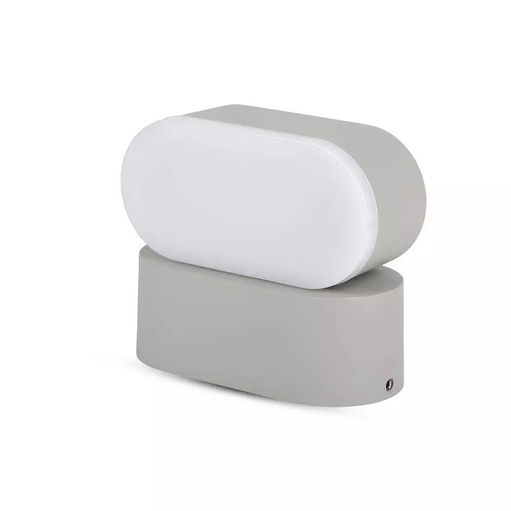 Kinkiet zewnętrzny VT-816 4000K szary LED 1x5W 800lm IP65 V-TAC