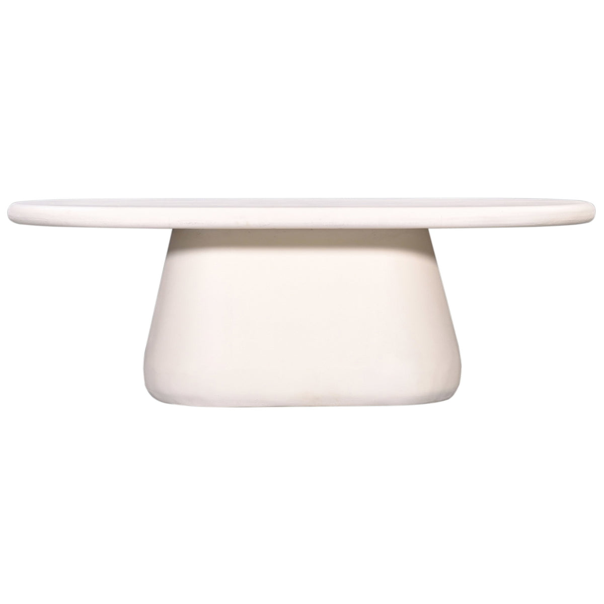 Giga Meubel Salontafel Romy - Ovaal - Beton Ciré - 120cm