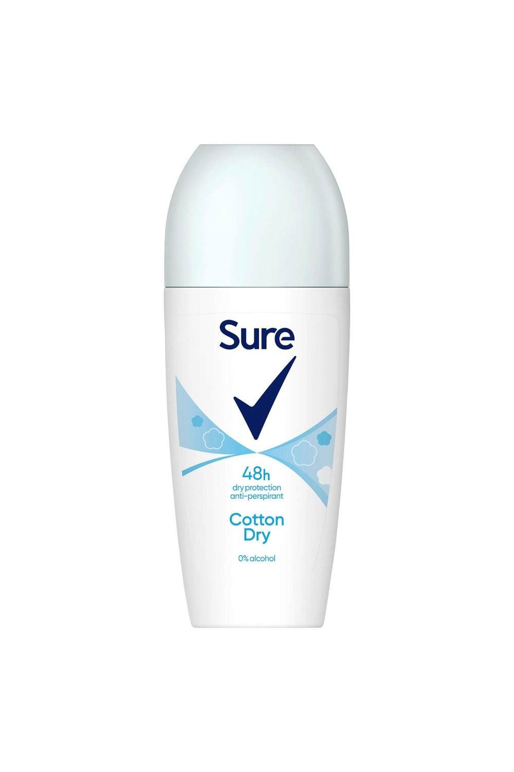 Sure Women Roll On 'Antiperspirant Deodorant' 48Hrs Protection, 6x50ml