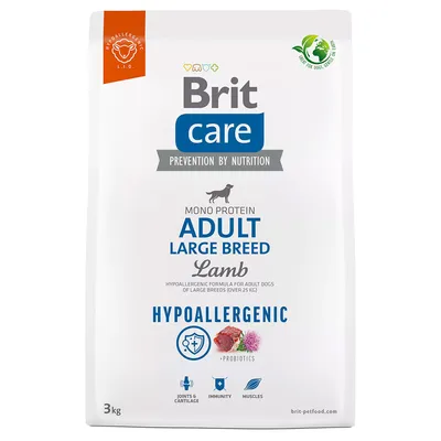 Brit Care Dog Hypoallergenic Adult Large Breed Lamb & Rice
