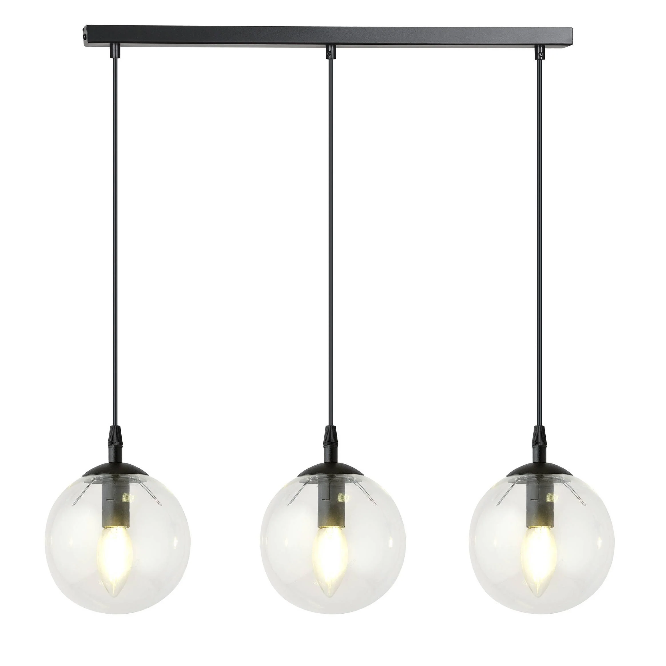 3-lichts hanglamp Wanda