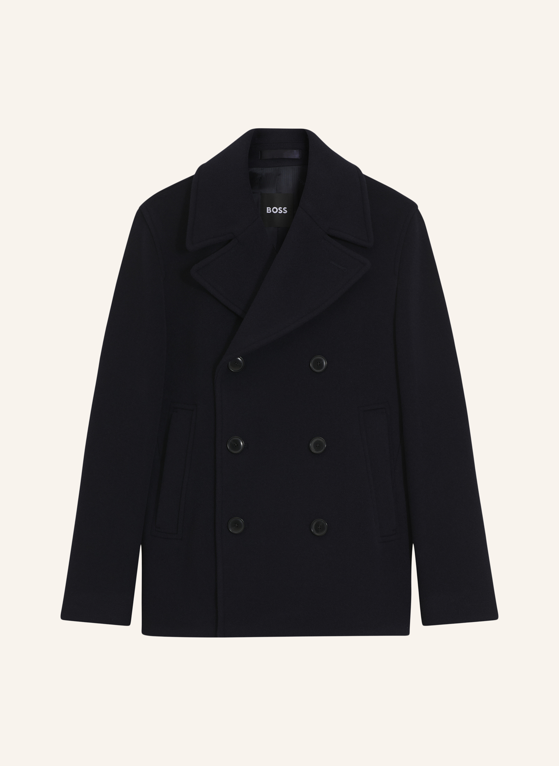 BOSS Mantel H-HYDE-PEACOAT-264 Slim Fit