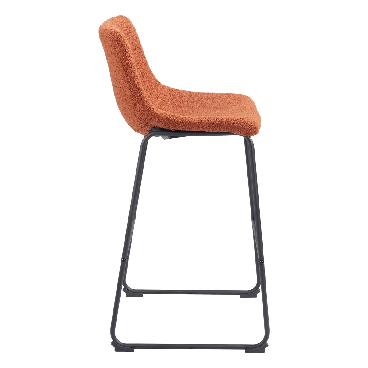 Lincoln Bar Chair (Set of 2) Burnt Orange - N/A