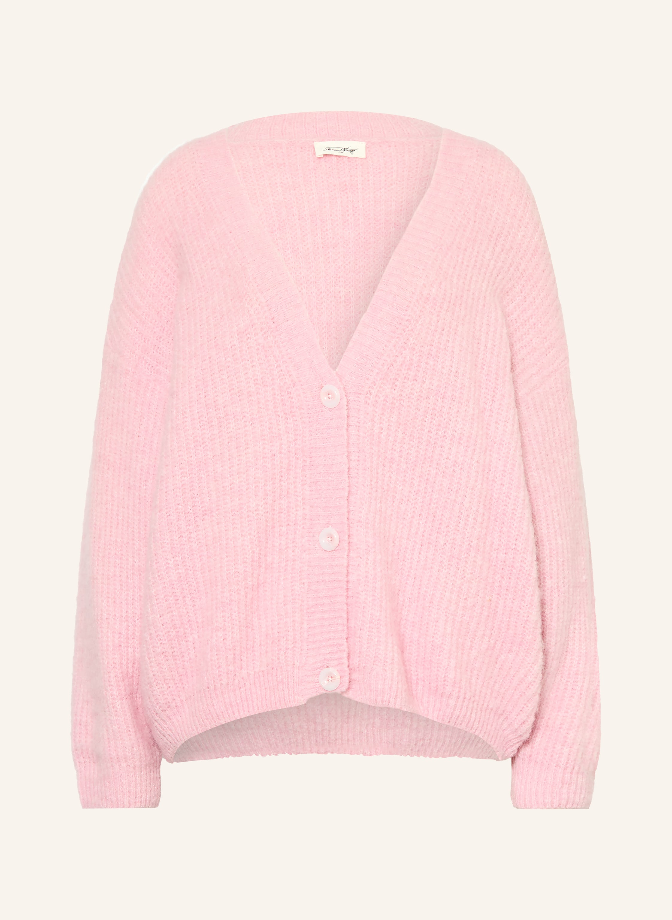 American Vintage Strickjacke EAST mit Alpaka