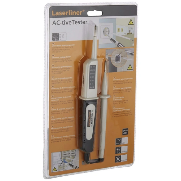 Spannungsprüfer »Active-Tester«, weiss/schwarz