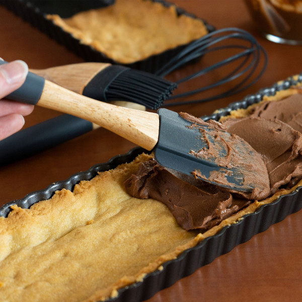 Łopatka Szpatułka Silikonowa Kuchenna Do Ciasta