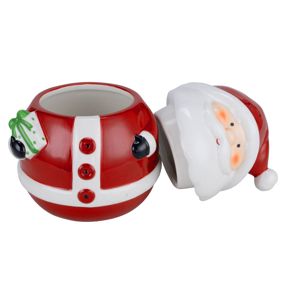 Bonbonnière Père No&euml;l H19,7cm