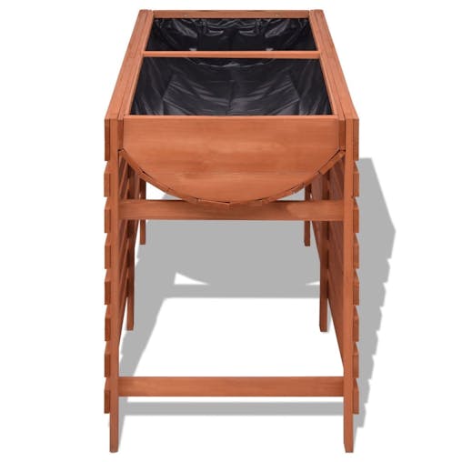 NNEVL Planter 100x50x71 cm Wood