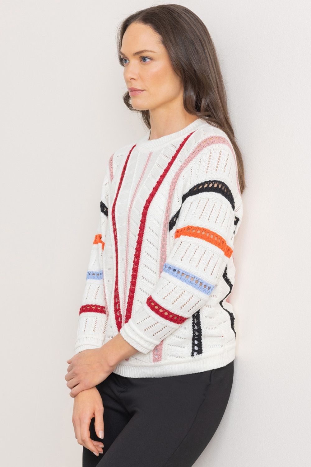 Klass. Striped Knitted Jumper