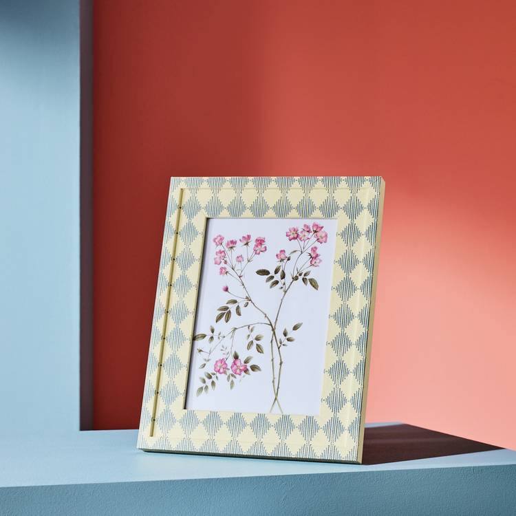 Habitat Harlequin Printed Blue Picture Frame - 5x7"