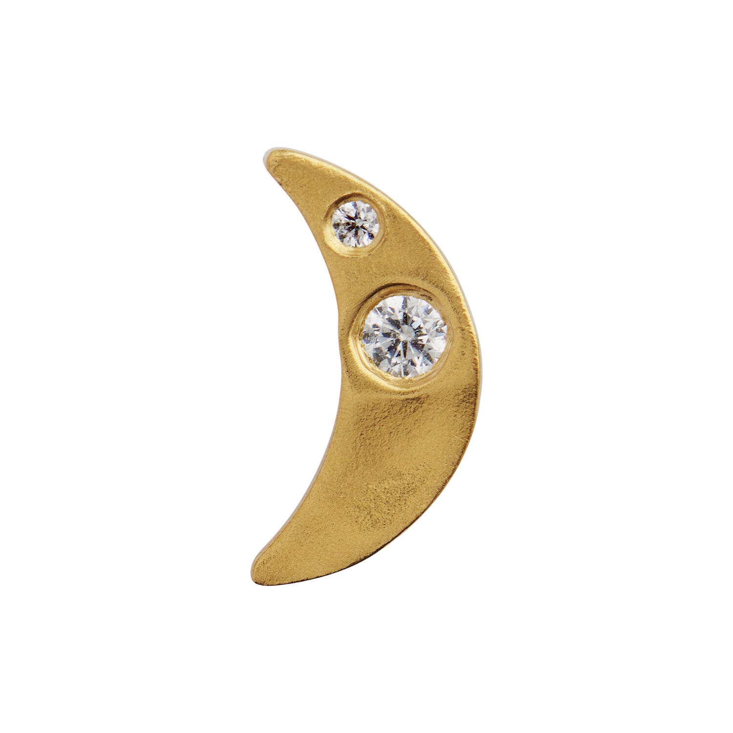 Petit Bella Moon Earring Single, gold