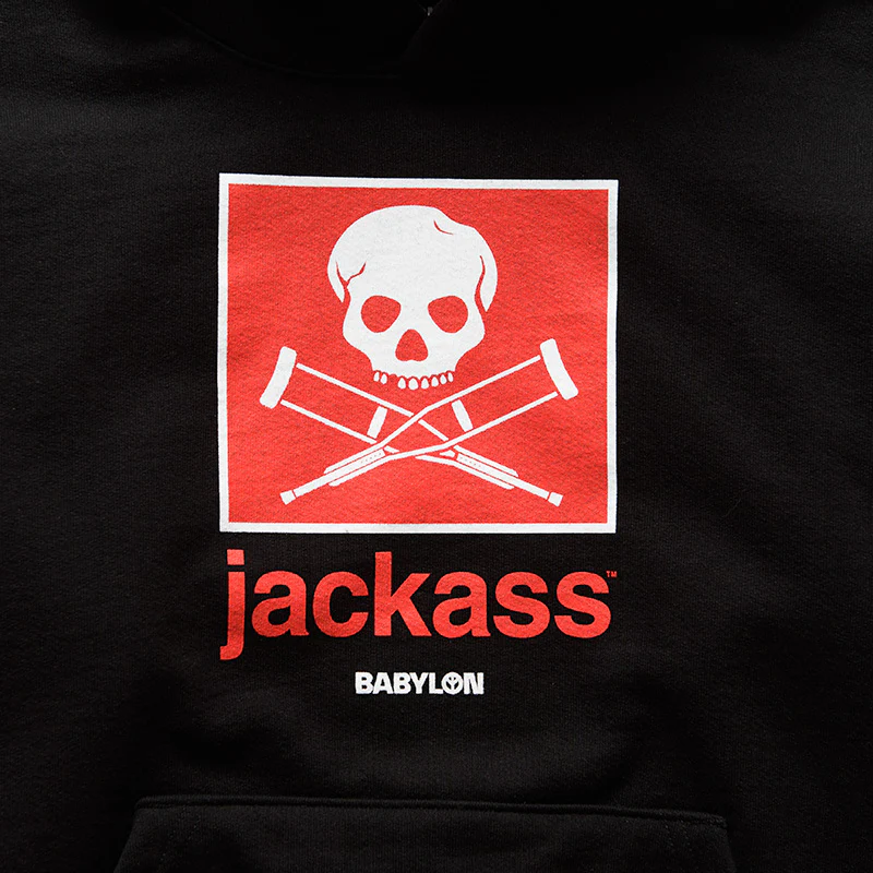Babylon x Jackass Classic Hoodie - Jet Black