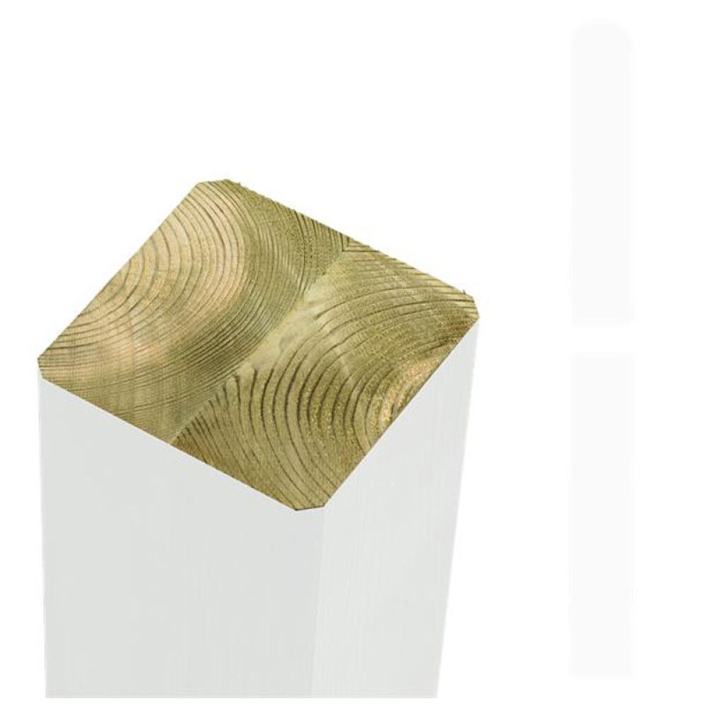 LIMTRESTOLPE PLUS 9X9X208CM HVIT