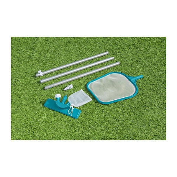 Bestway Kit d'entretien piscine avec aspirateur et épuisette AquaClear