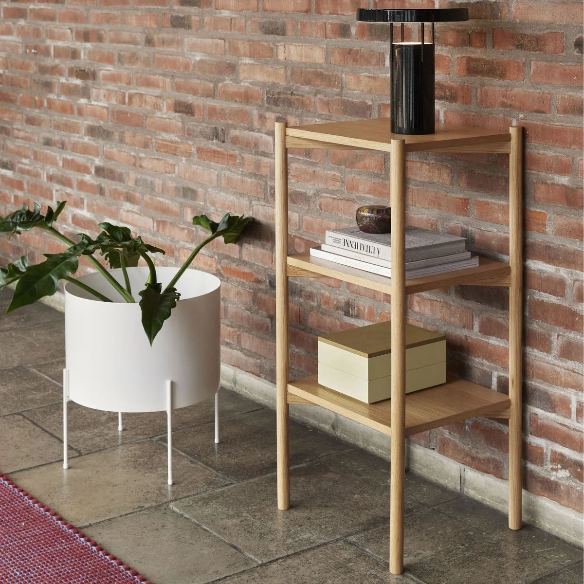 Hübsch Interior - Solution Regal, H 91 cm, Eiche