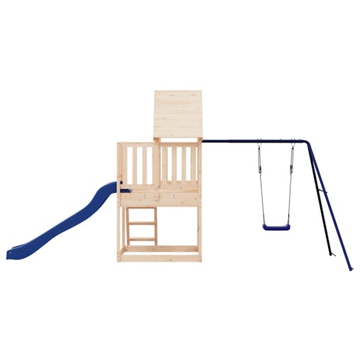NNEVL Outdoor Playset Solid Wood Pine