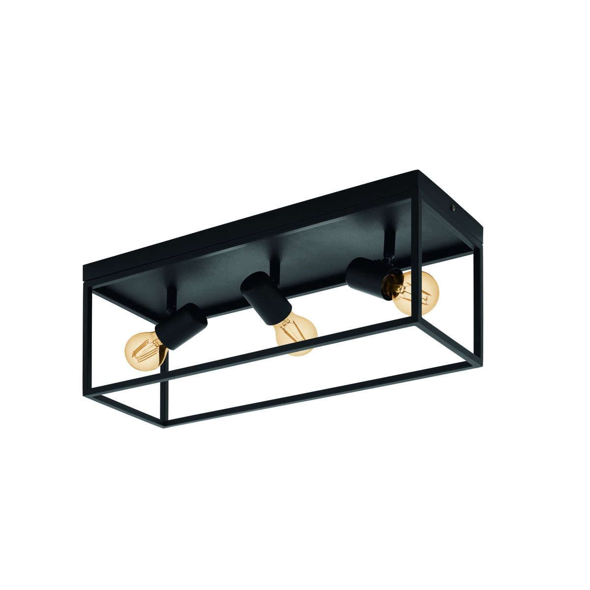 EGLO plafondlamp Silentina - e27 - 54 cm - zwart