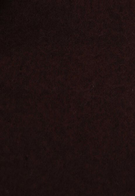 Womens Chocolate Brown Skinny Fringed Scarf