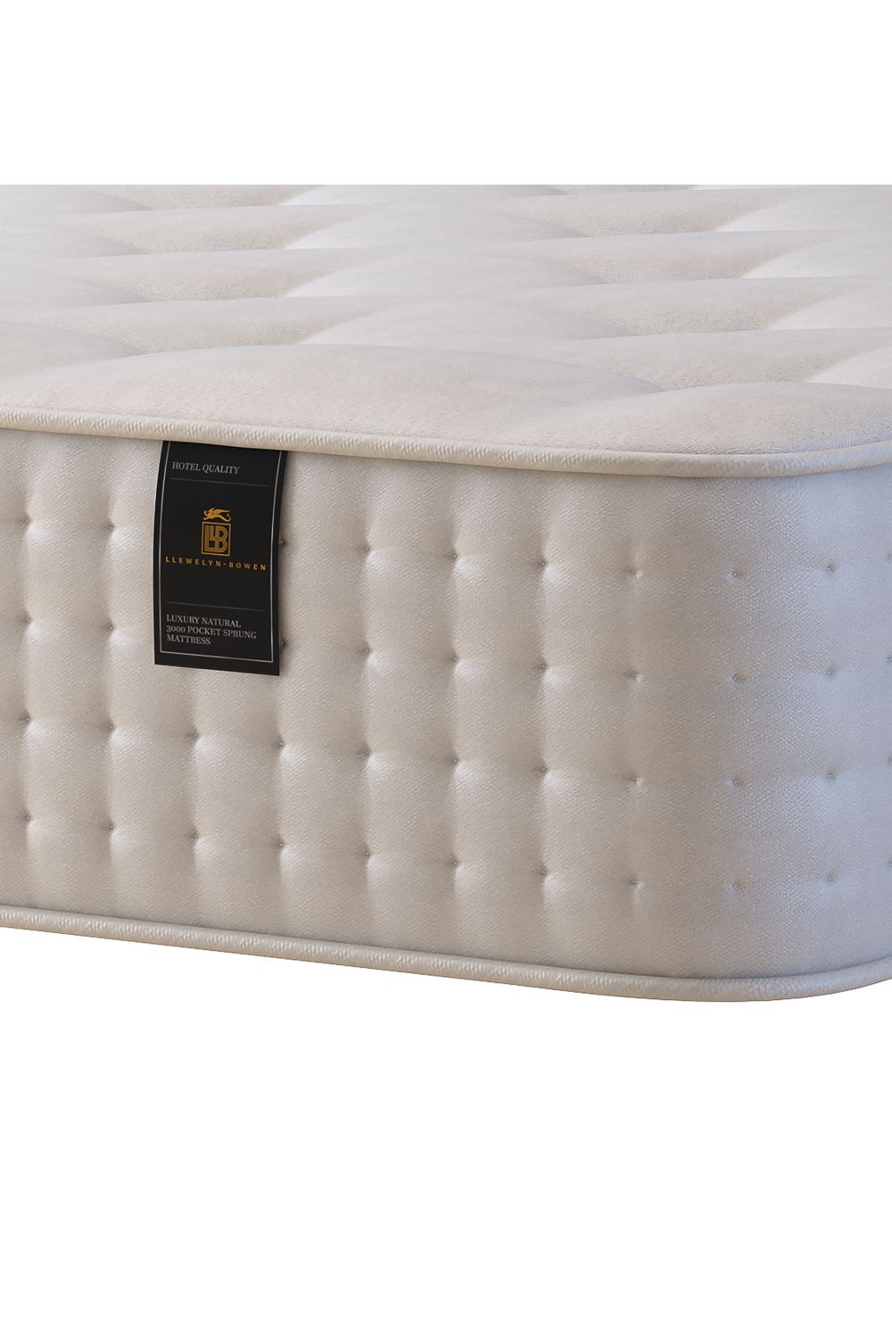 Laurence Llewelyn-Bowen Luxury Natural 3000 Pocket Sprung Mattress
