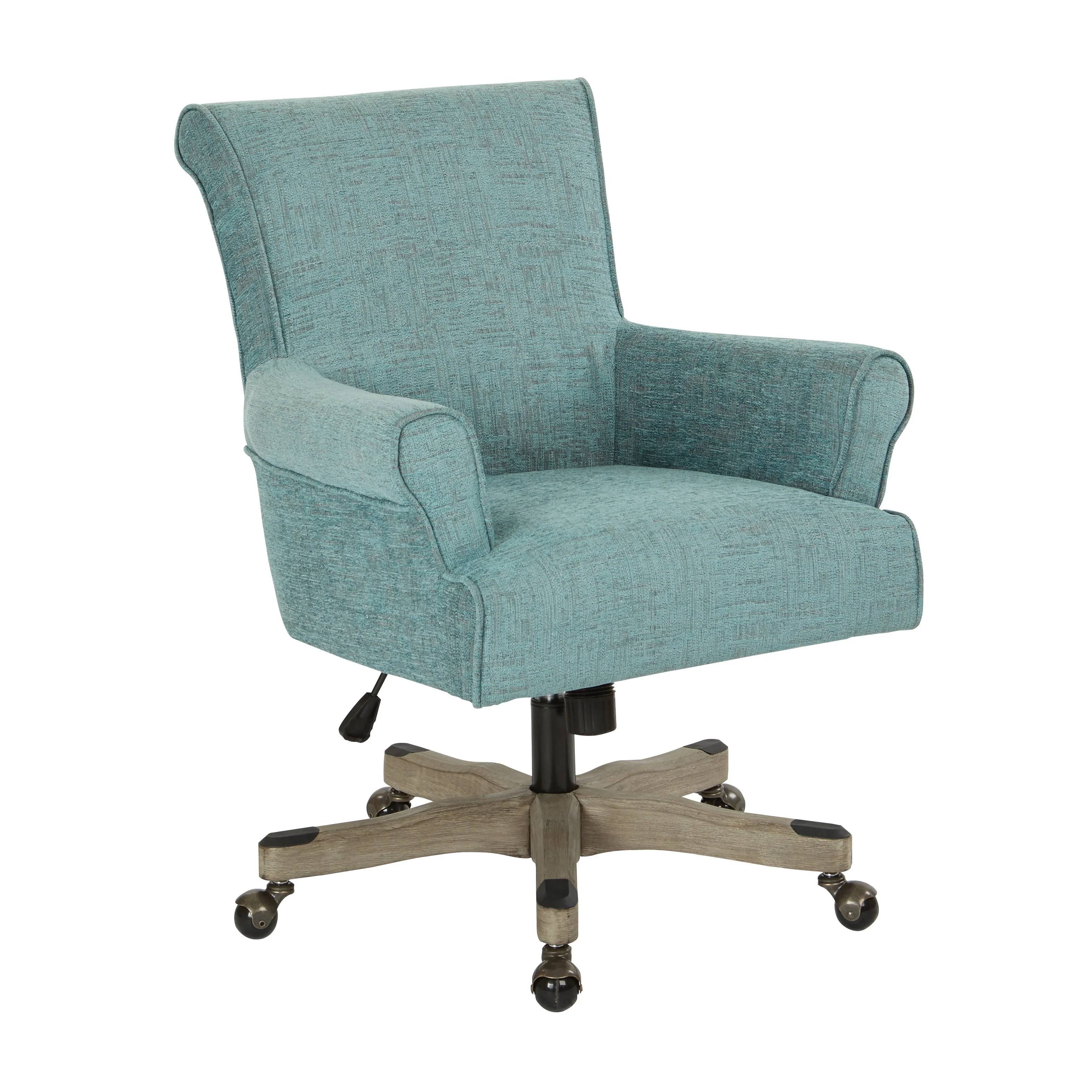 Megan Office Chair with Wood Base