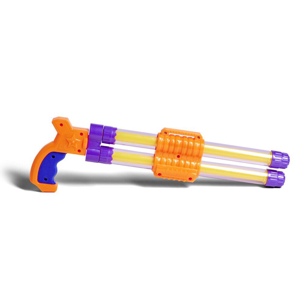 Pistolet à eau Funky double jet spirale L80cm