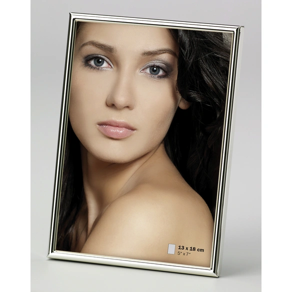 Bilderrahmen »CHLOE«, BxL: 13,3 x 18,7 cm, silberfarben, Metall