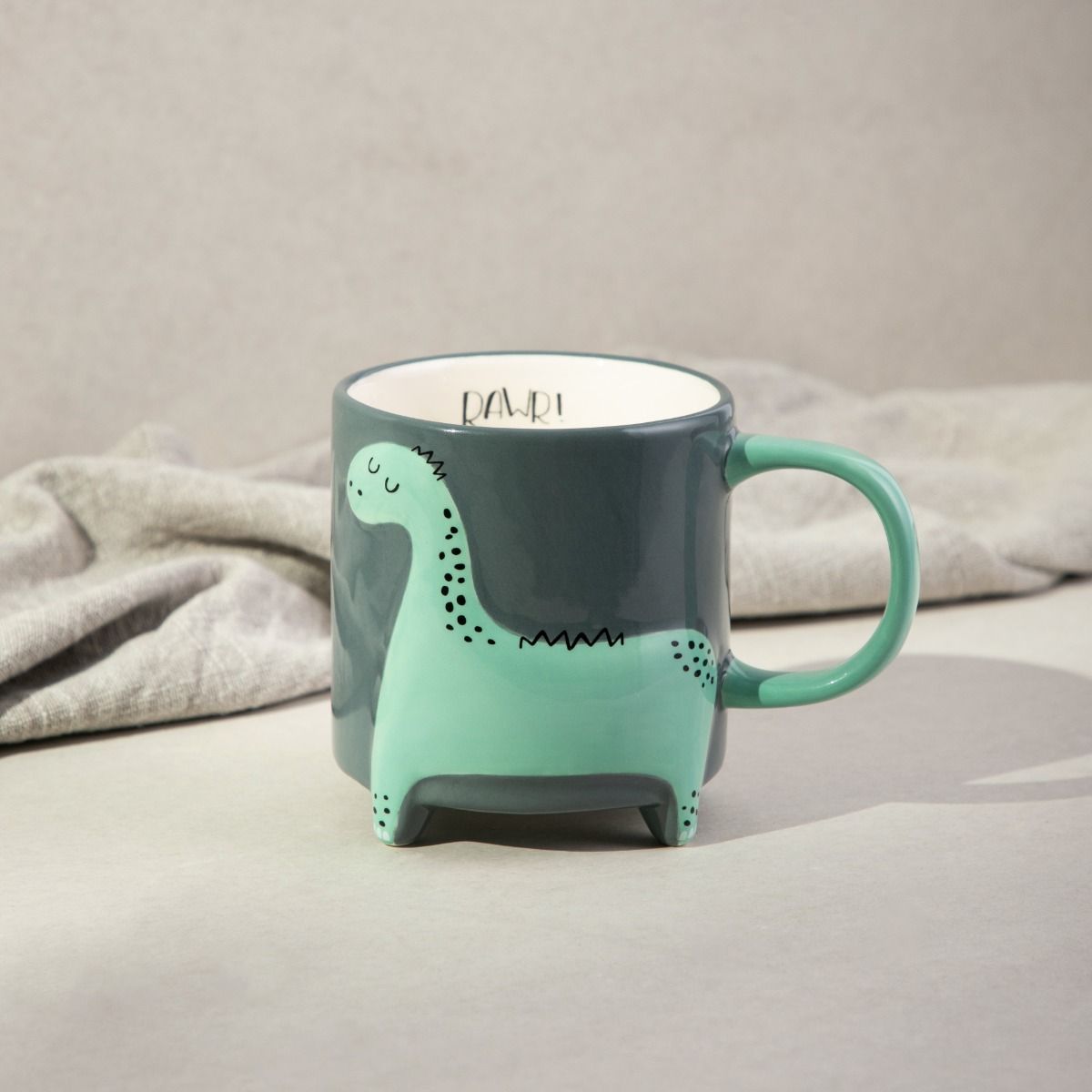 Kubek TEHEN z dinozaurem 0,45 l