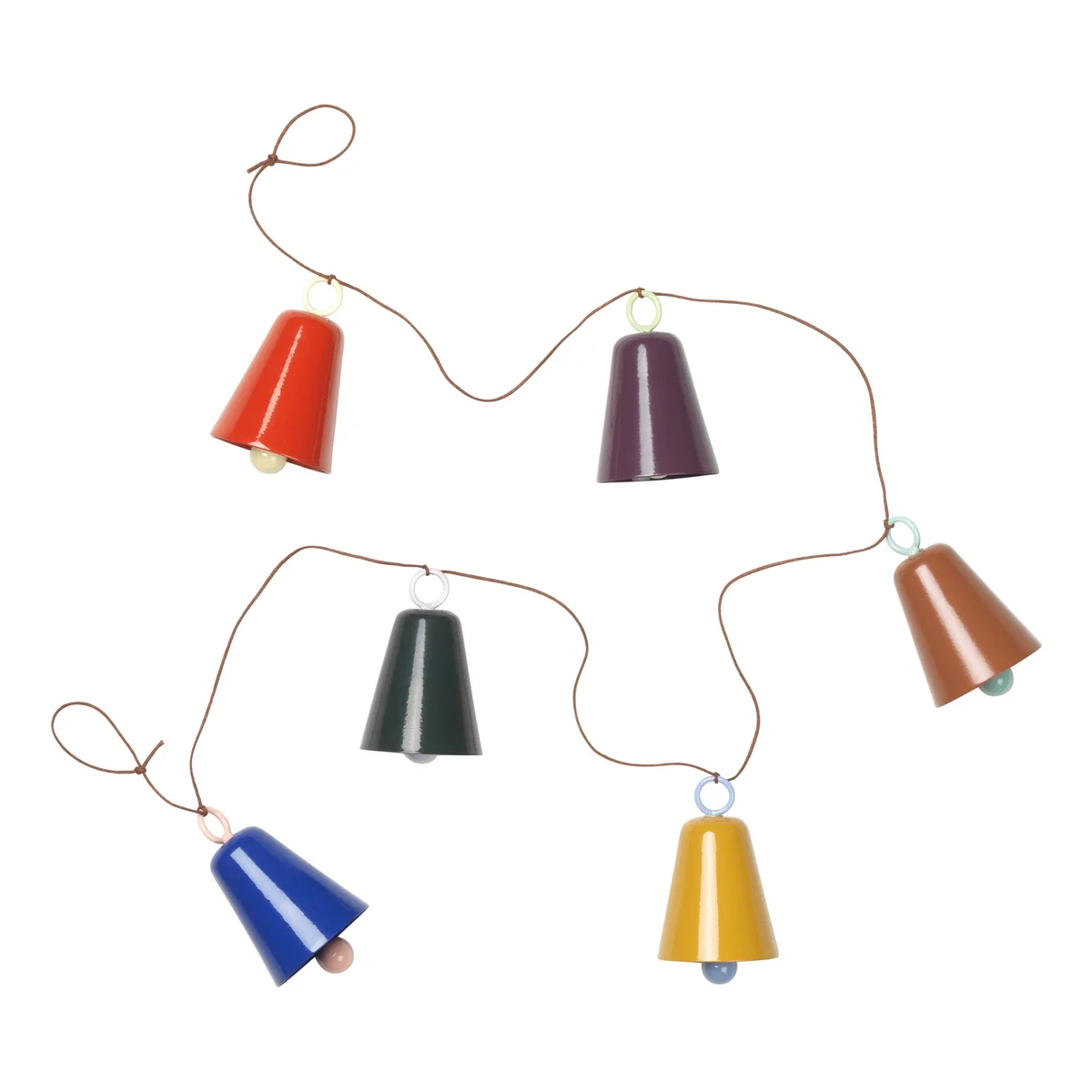 Broste Copenhagen - Bell-Girlande, mehrfarbig