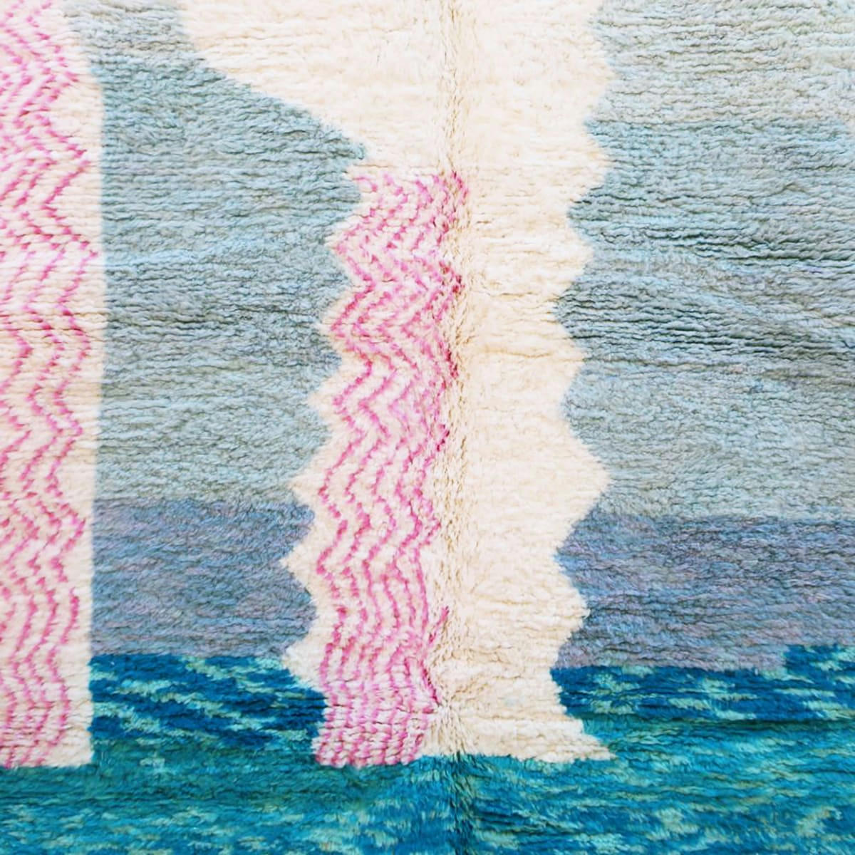 BERBERE - Tapis Berbere marocain pure laine 158x239