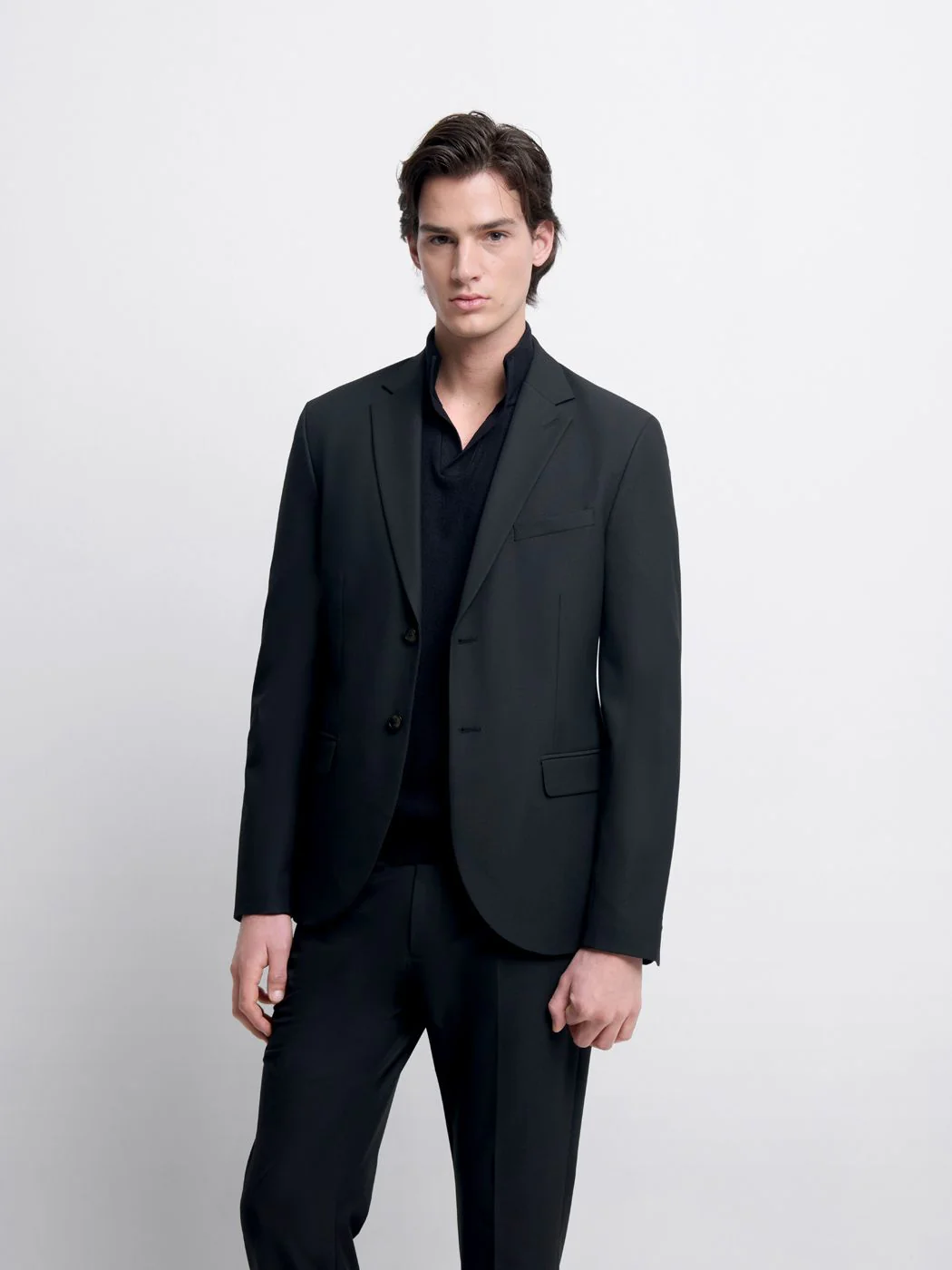 Costume 3 pièces slim bistretch noir