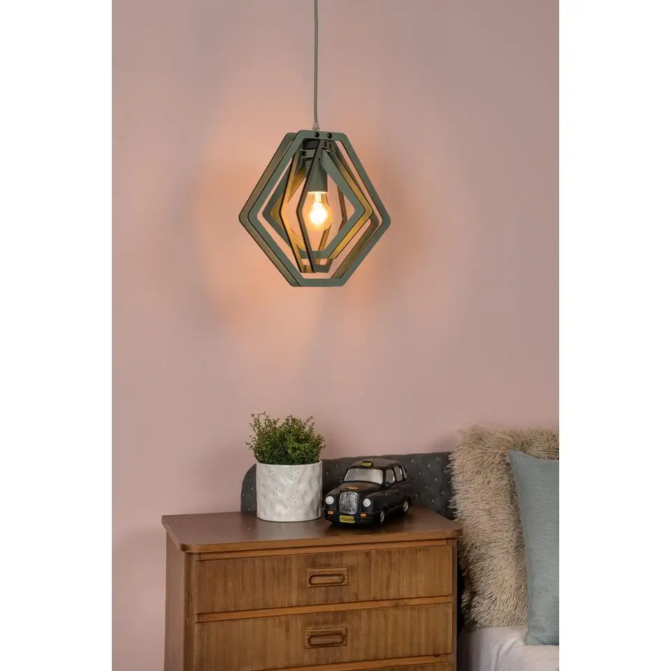 Lucide MAURO Hanglamp - Groen