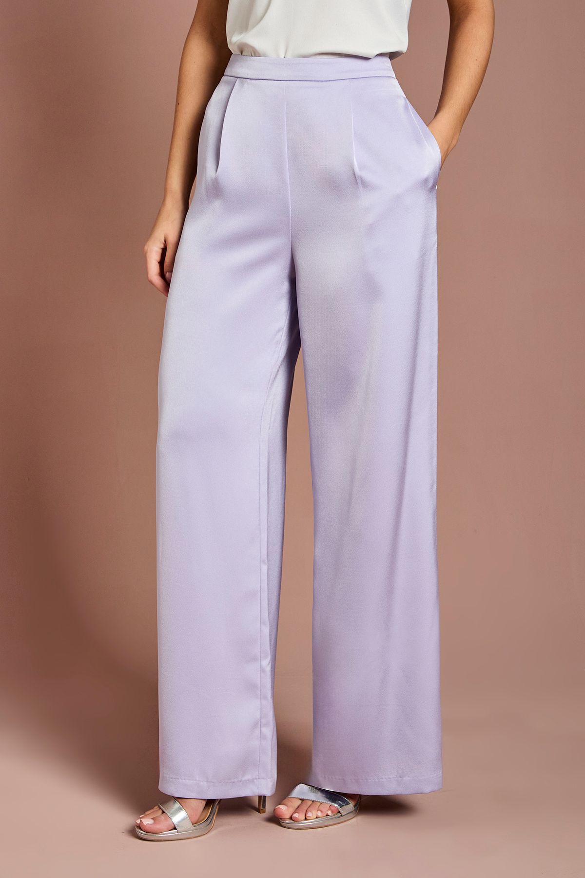 Coast Satin Flare Trouser
