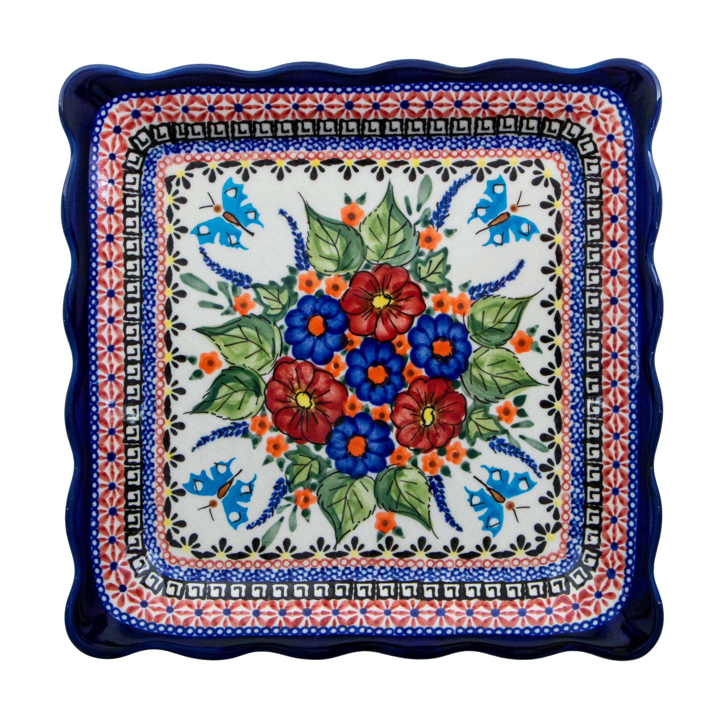 Talerzyk herbatnik duży (23,8cm)
