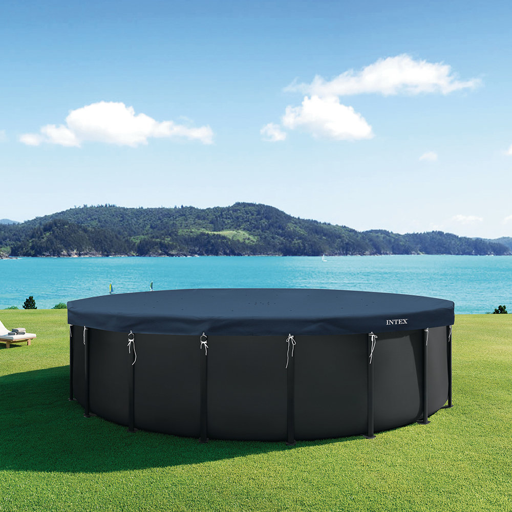 Bâche hiver pour piscine diamètre 6,10 m
